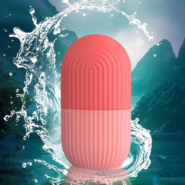 Beauty Face Massage Ice Roller (1 Pc) - Pink