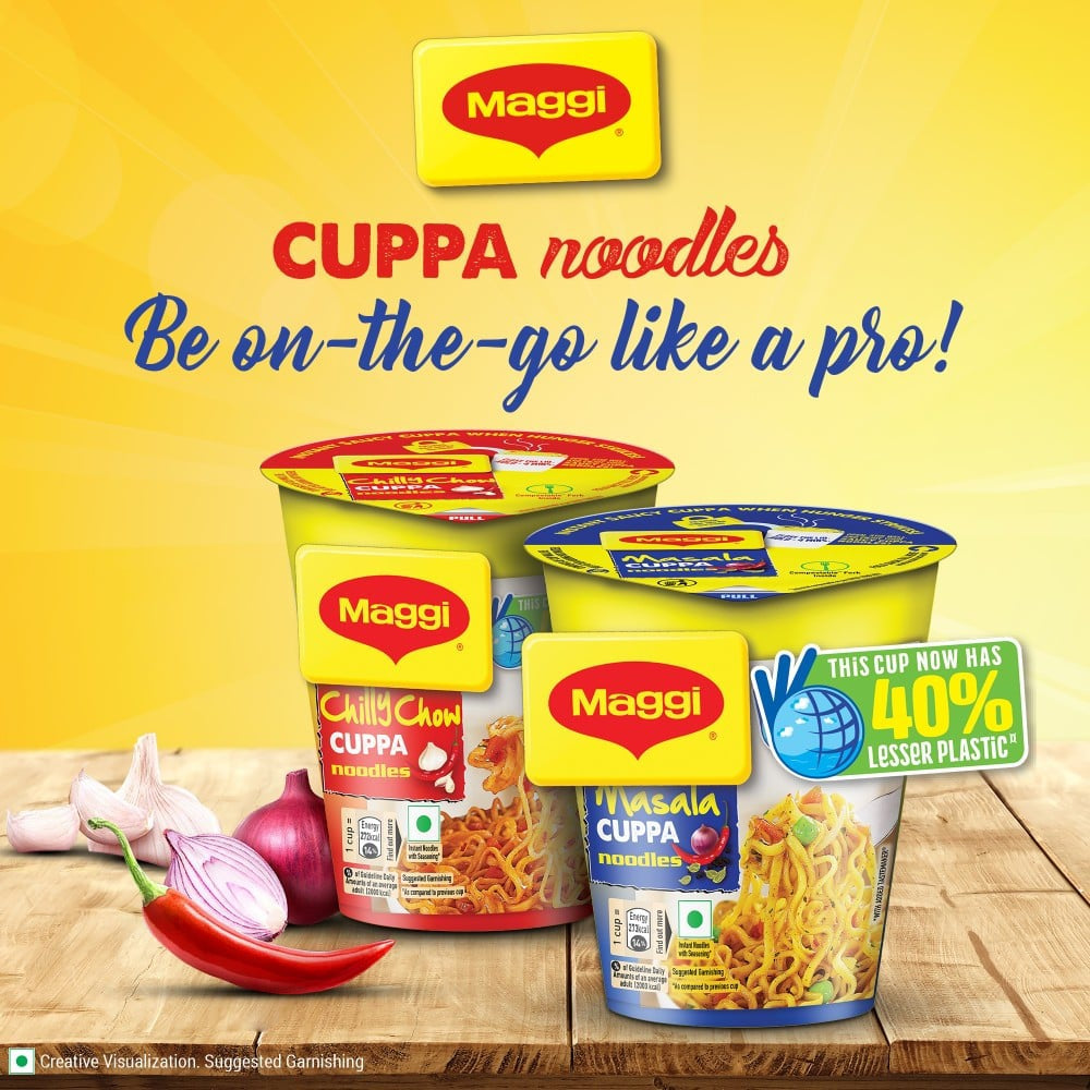 Maggi Cuppa Chilly Chow Cup Noodles : 70 g