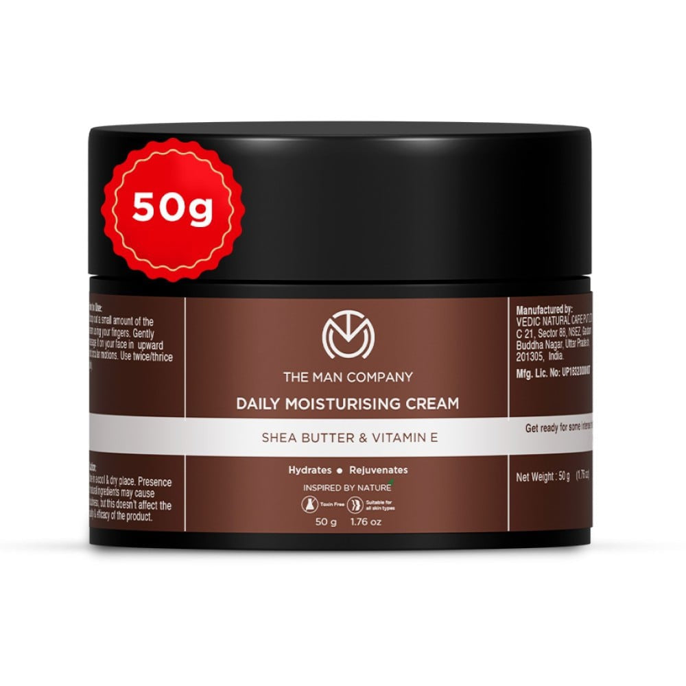 The Man Company Daily Moisturizing Cream : 50 g
