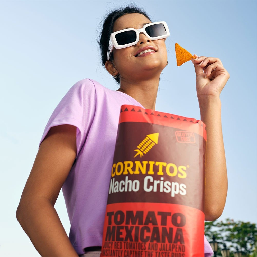Cornitos Tomato Mexicana Nachos Crisps : 150 g