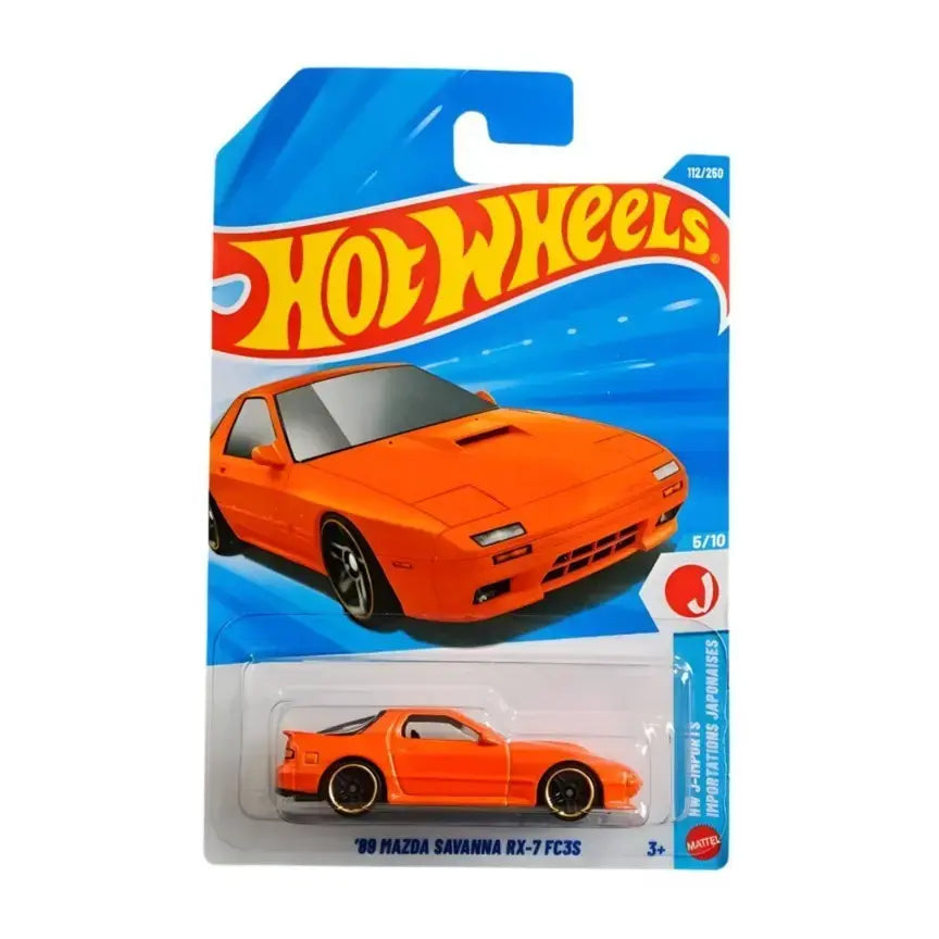 ’89 Mazda Savanna RX-7 FC3S (Orange) – Hot Wheels Imported by Mattel