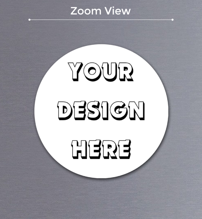 Personalize Your Space: Customized Round Fridge Magnet - Prithvi Enterprises
