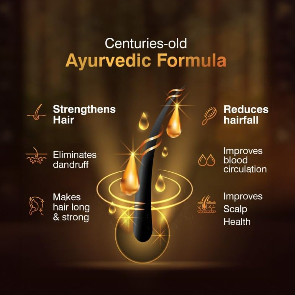 Zandu Mahabhringraj Ayurvedic Hair Oil : 200 ml