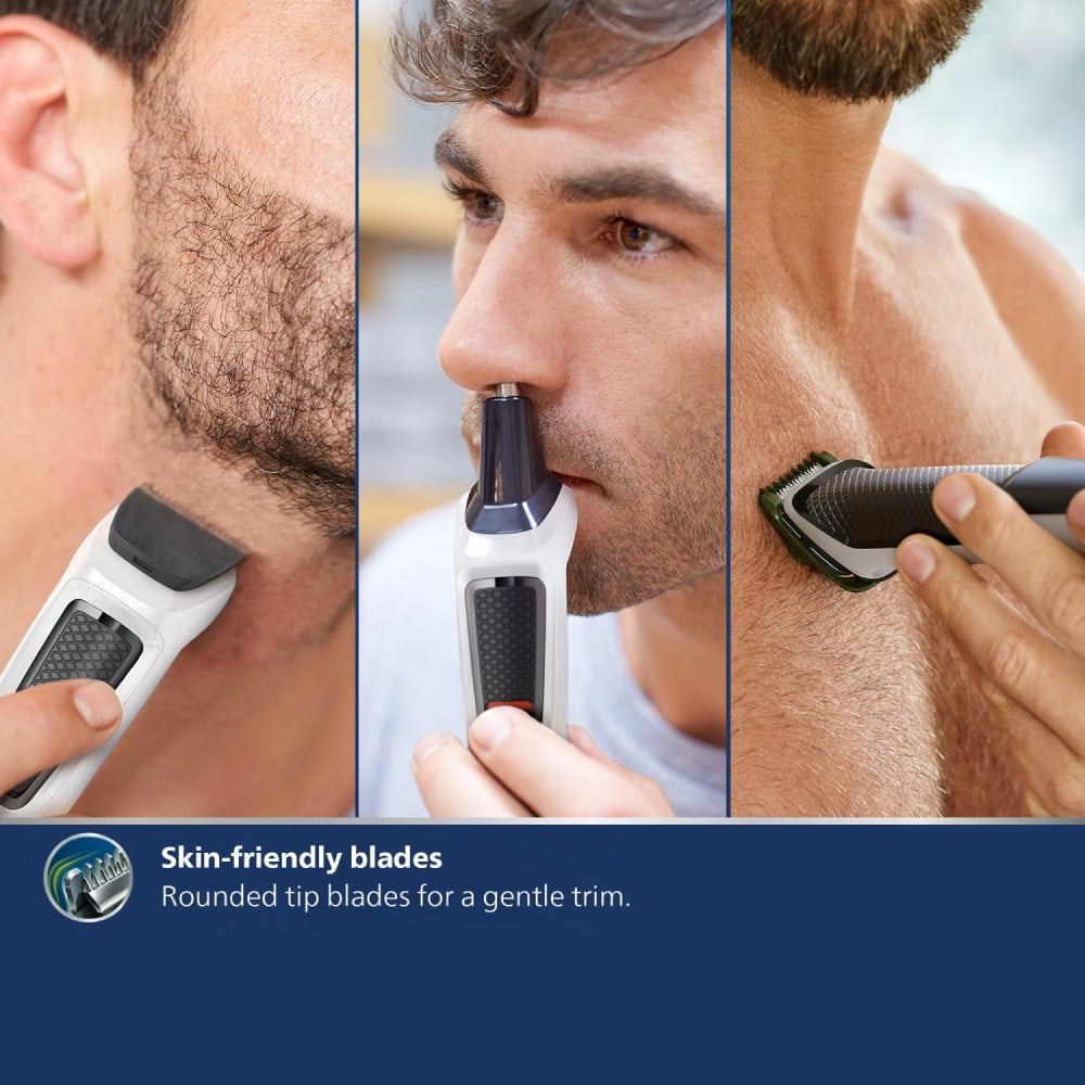 Philips MG3721/65 7 in 1 Multi Grooming Trimmer Kit (White) : 1 unit