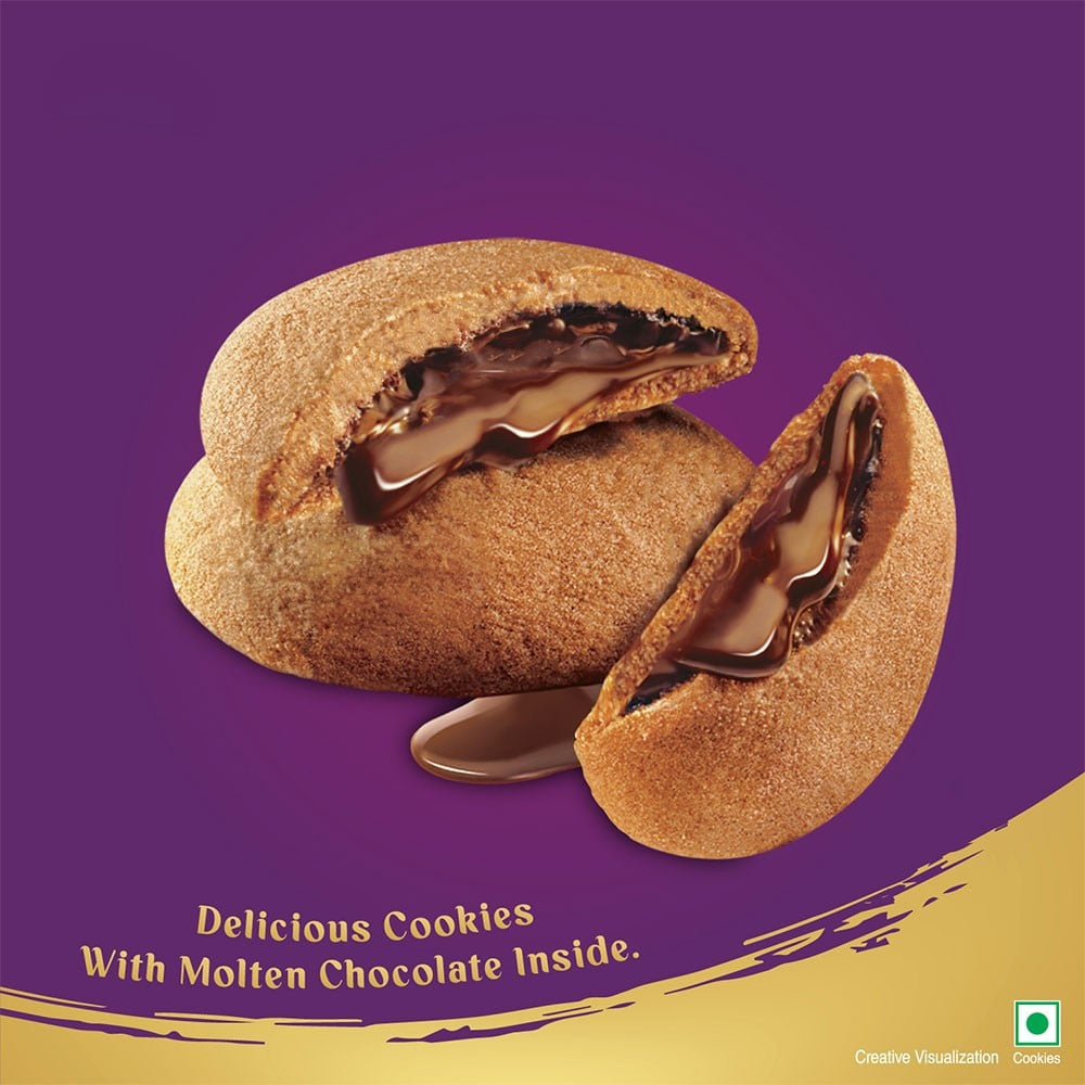 Unibic Choco Kiss Center Filled Biscuits : 250 g