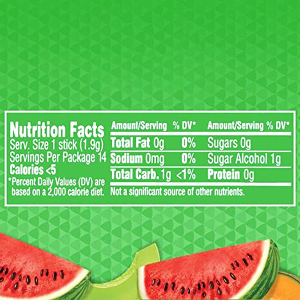 Trident Watermelon Twist Gum : 26.6 g (14 x 1.9 g)