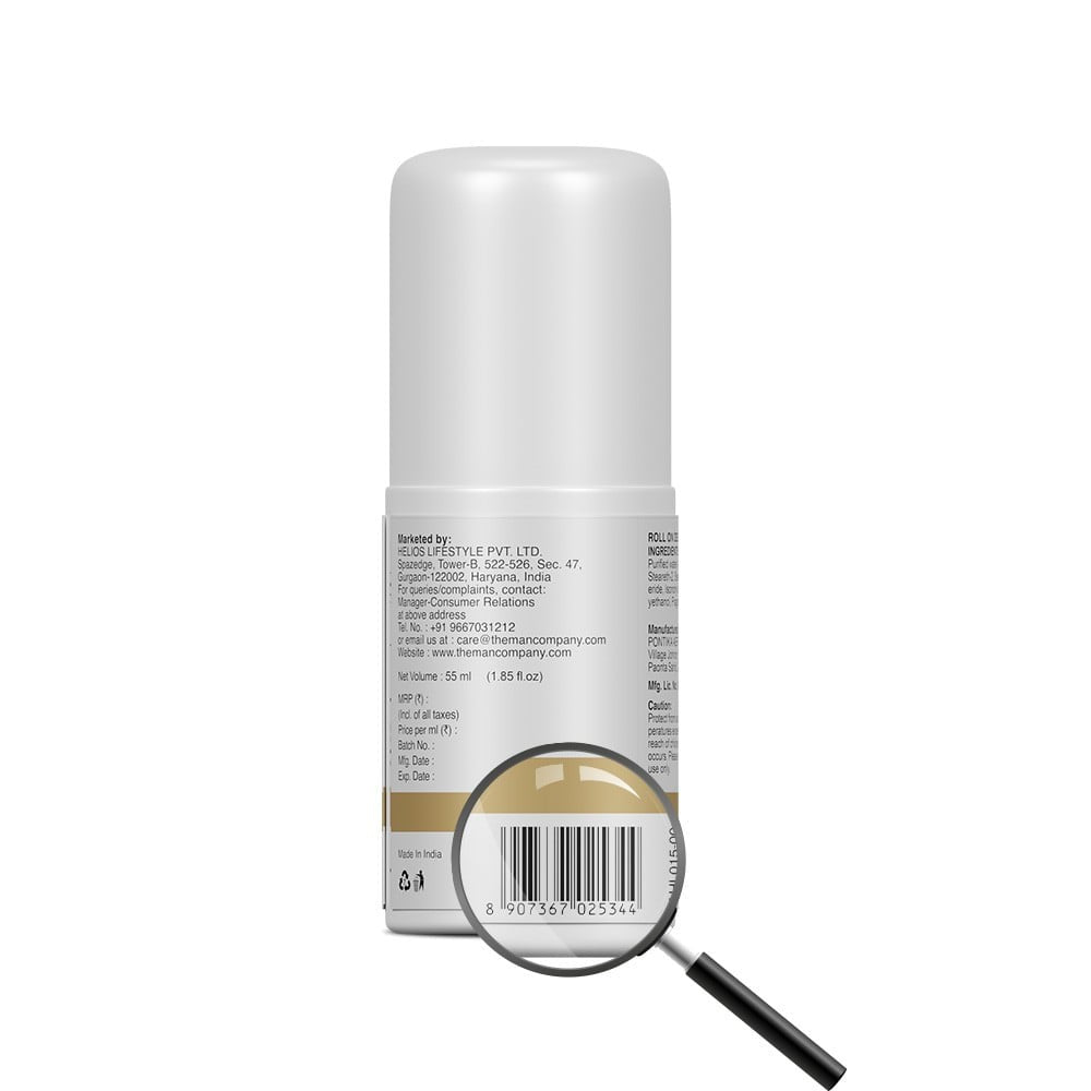 The Man Company Blanc Men's Roll On : 55 ml