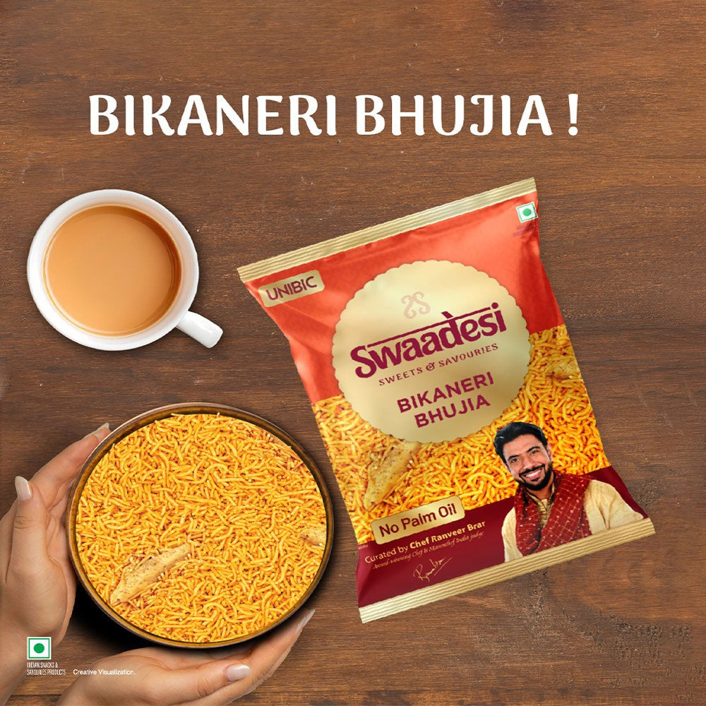 Unibic Swaadesi Bikaneri Bhujia : 130 g