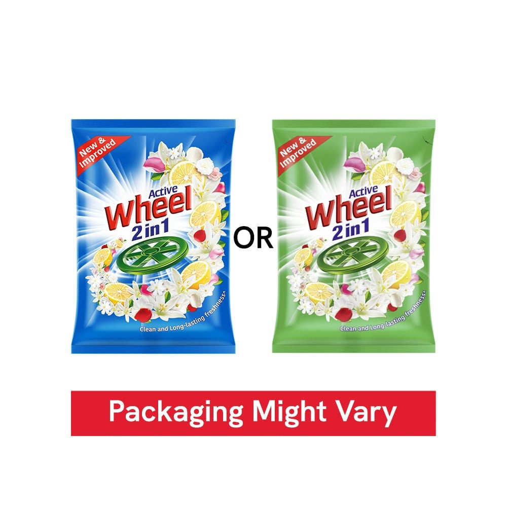Wheel Active 2-in-1 Detergent Powder : 4 kg