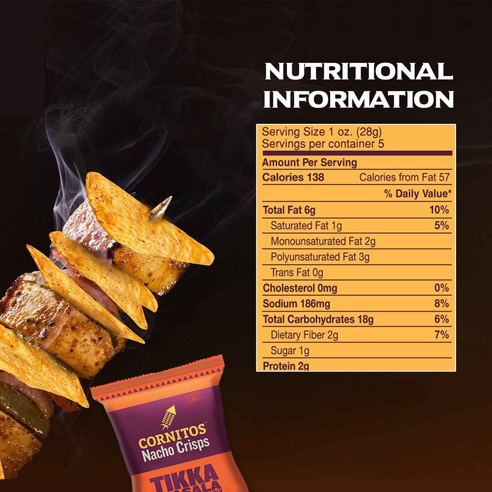 Cornitos Tikka Masala Nachos : 150 g