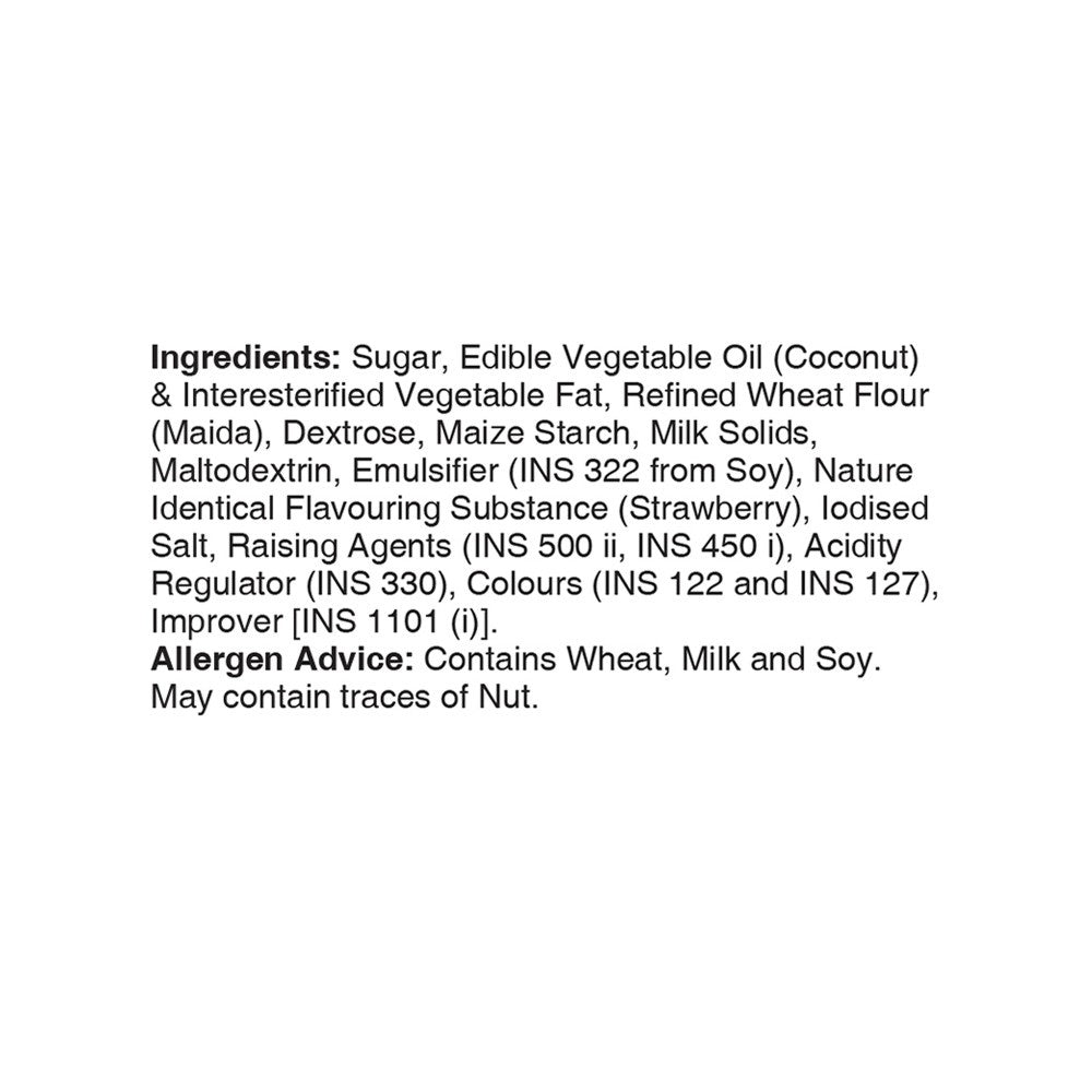 Unibic Yummy Strawberry Wafers : 75 g
