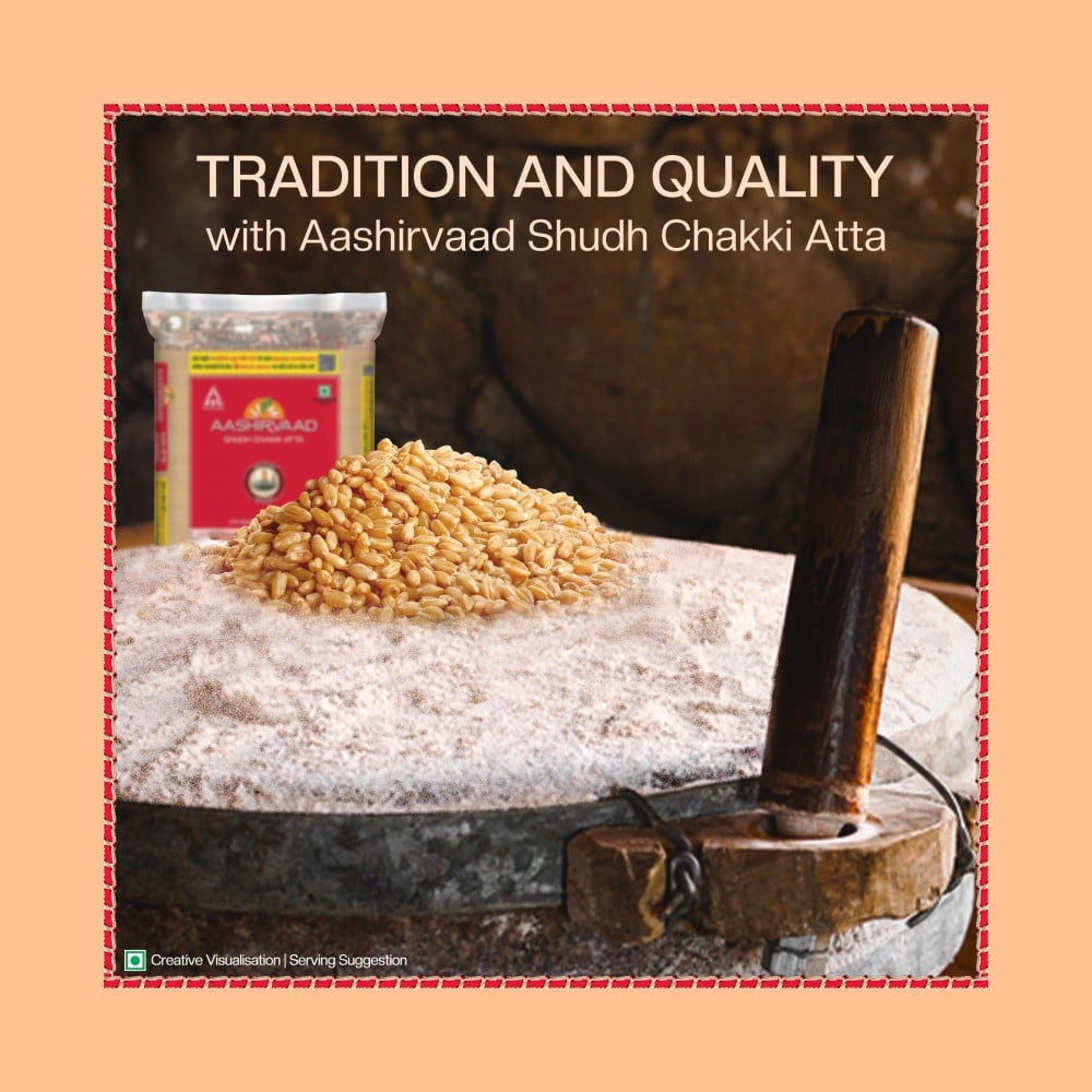 Aashirvaad Shudh Chakki Atta (100% Atta, 0% Maida) : 10 kg