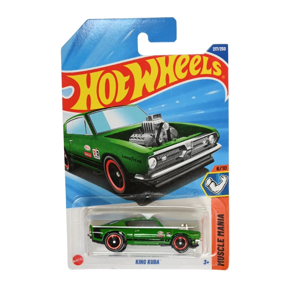 ミニカー Hot Wheels Classics Plymouth King Kuda King Kuda (Green) – Hot Wheels 2025 by Mattel – Prithvi Enterprises