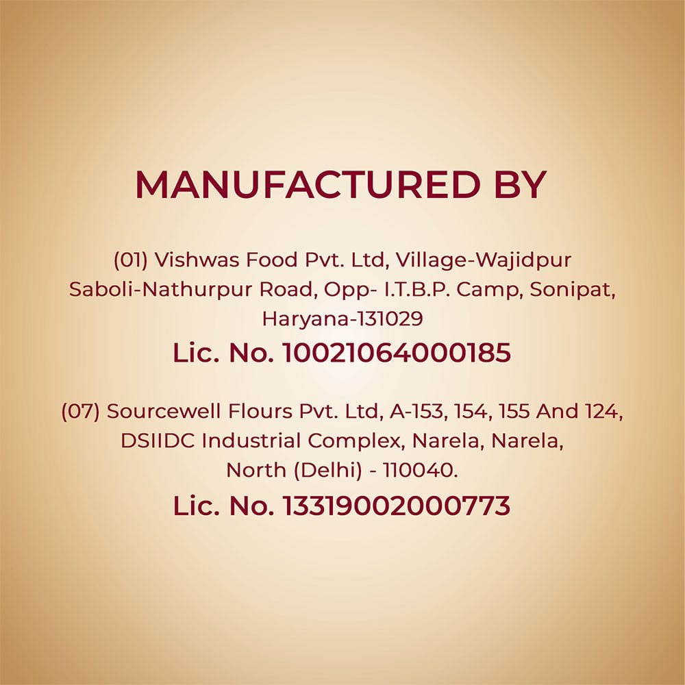 Aashirvaad 0% Maida, 100% M.P. Chakki Atta : 10 kg