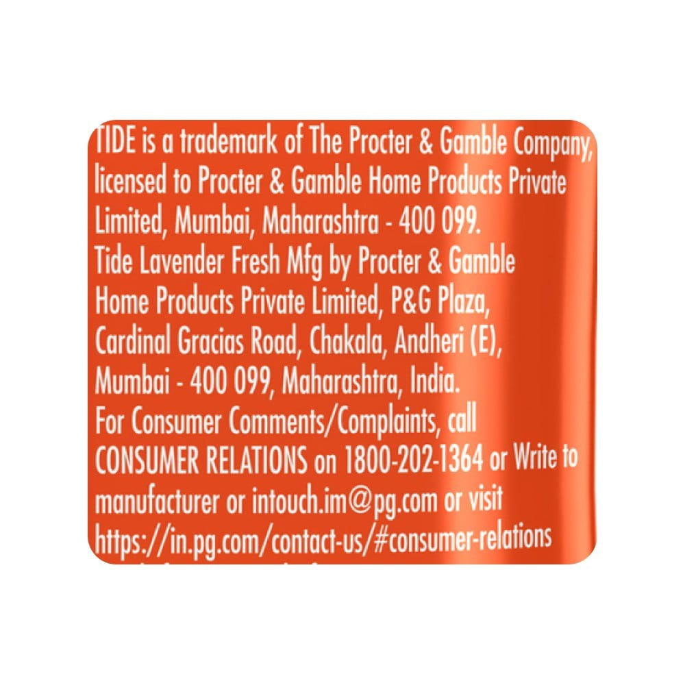 Tide Double Power Detergent Powder (Lavender Fresh) : 6 Kg