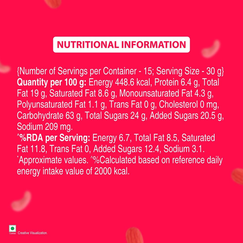 Unibic Fruit and Nut Cookies : 500 g