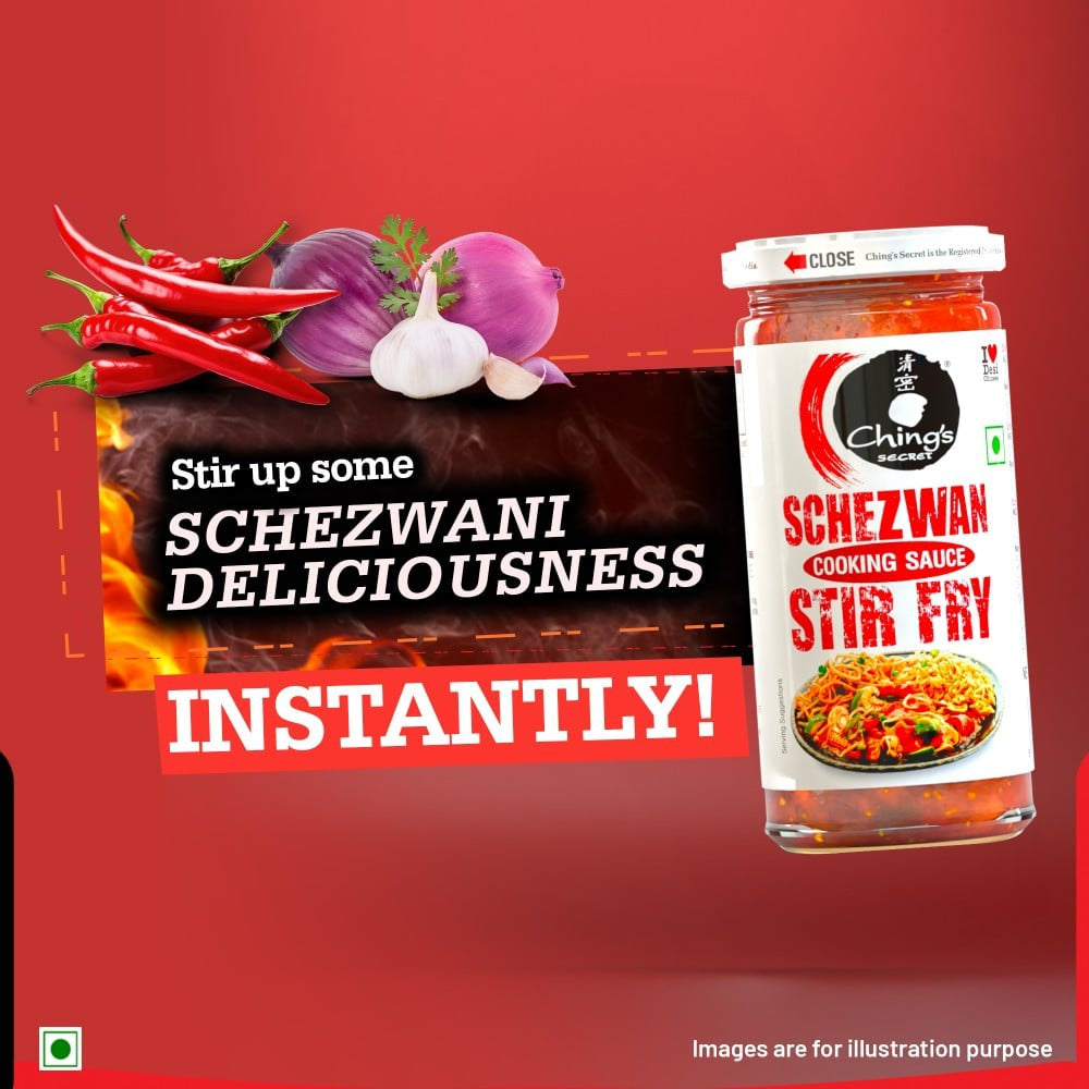 Ching's Secret Schezwan Stir Fry Cooking Sauce : 250 g