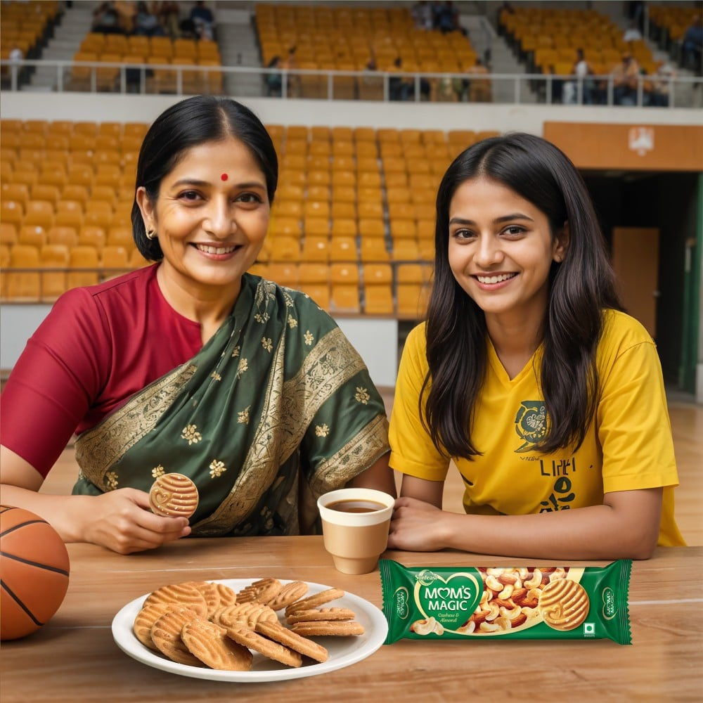 Sunfeast Mom's Magic Biscuit - Cashew & Almond Cookies : 584 g