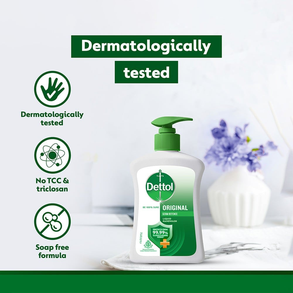 Dettol Original Hand Wash - Pack of 2 : 2 x 200 ml