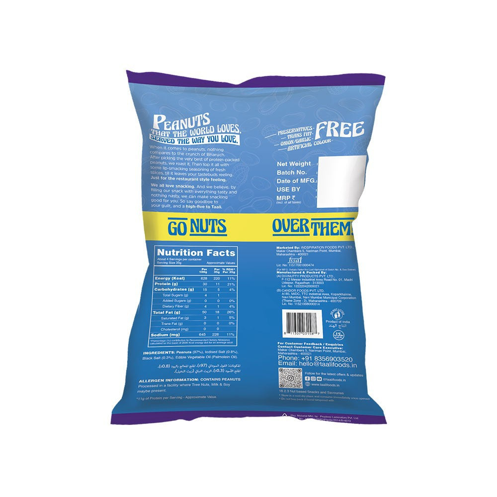 Taali Roasted Salted Peanuts : 150 g