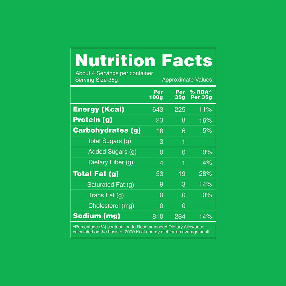 Taali Roasted Nimbu Pudina Peanuts : 140 g