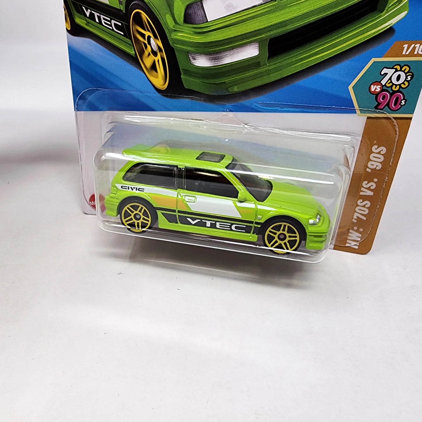 90 Honda Civic EF (Green) – Hot Wheels 2025 by Mattel
