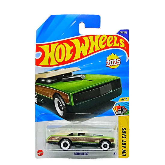 LONG BLOC (Green) – Hot Wheels 2025 by Mattel