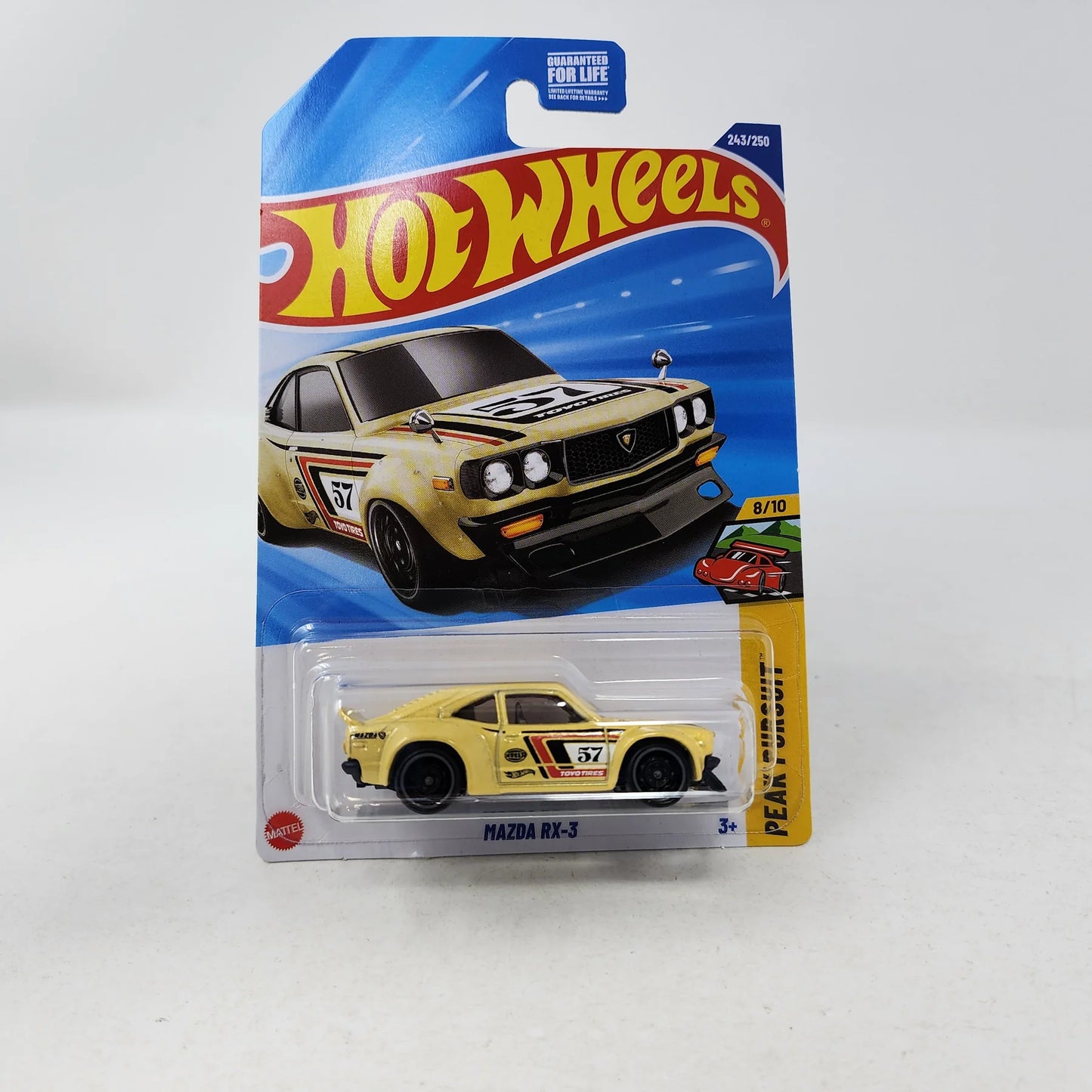 Mazda RX-3 (Yellow) – Hot Wheels 2025 by Mattel