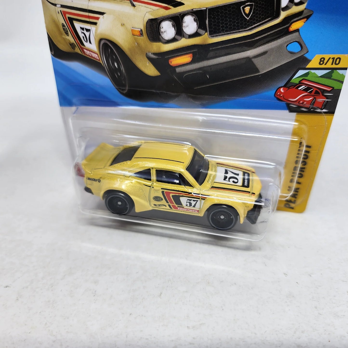 Mazda RX-3 (Yellow) – Hot Wheels 2025 by Mattel