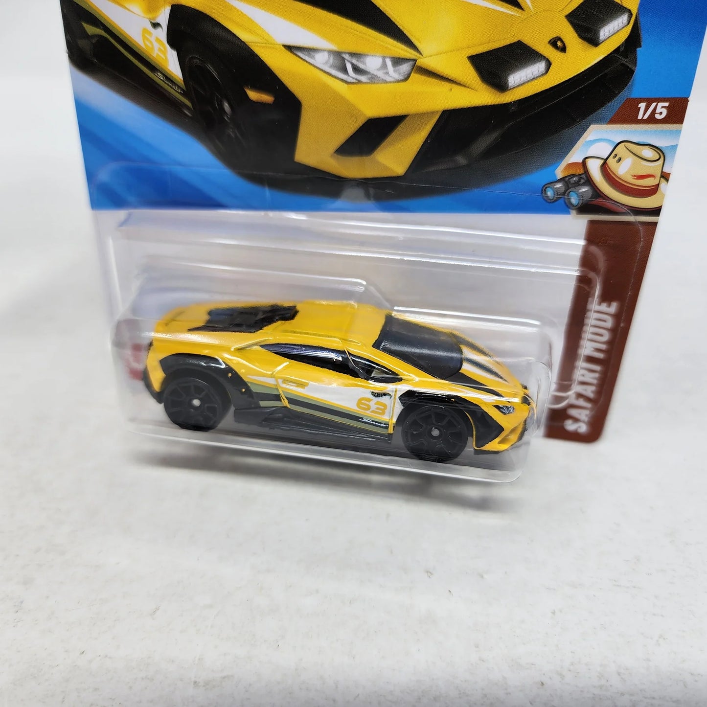 Lamborghini Huracan Sterrato (Yellow) – Hot Wheels 2025 by Mattel