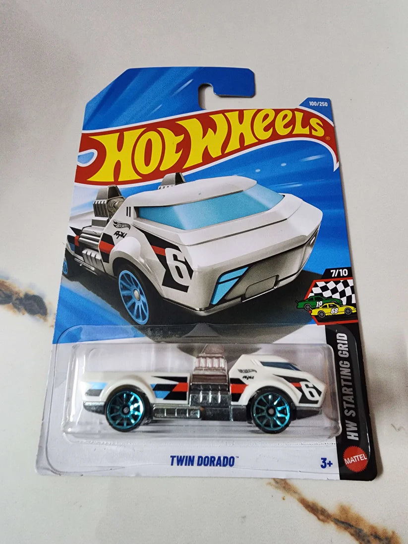 Twin Dorado (White) – Hot Wheels 2026 Imported by Mattel - Prithvi Enterprises