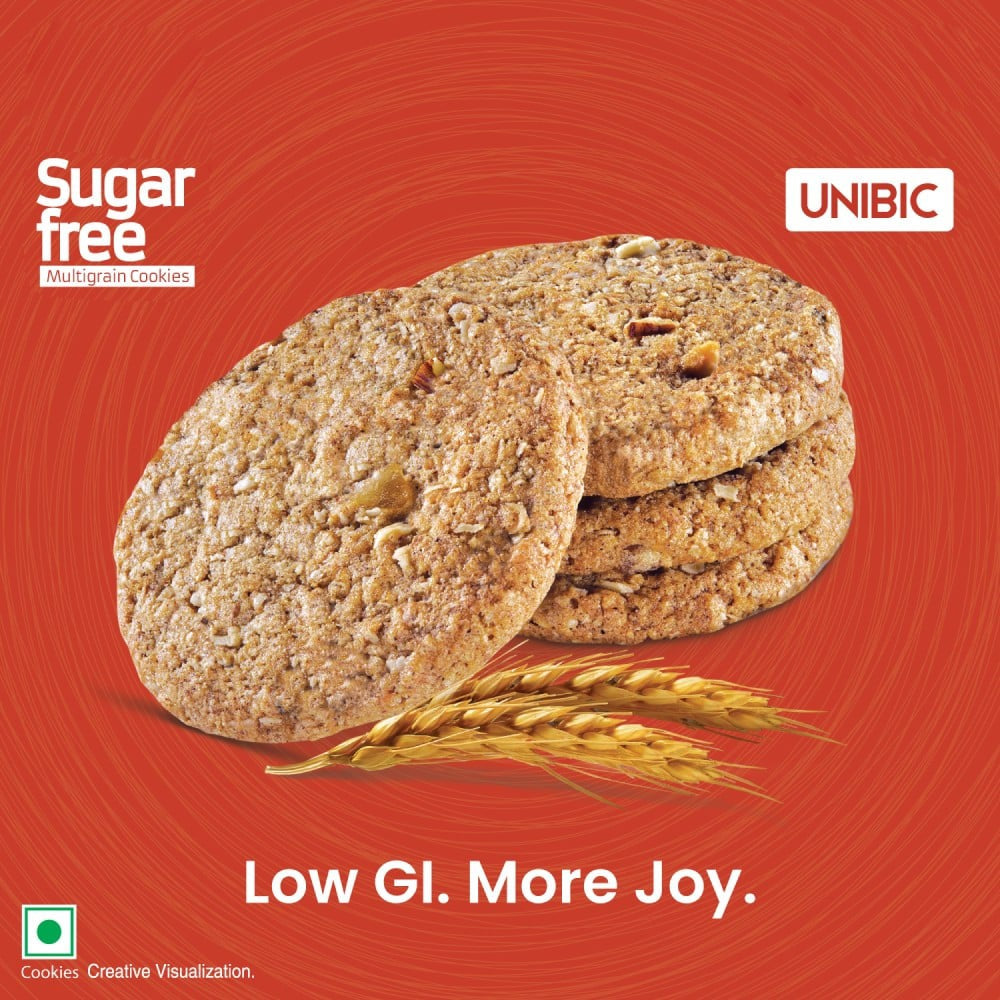 Unibic Sugar Free Multigrain Cookies : 75 g