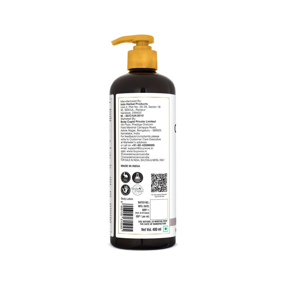 Wow Skin Science Coconut Milk with Lactic Acid Body Lotion : 400 ml