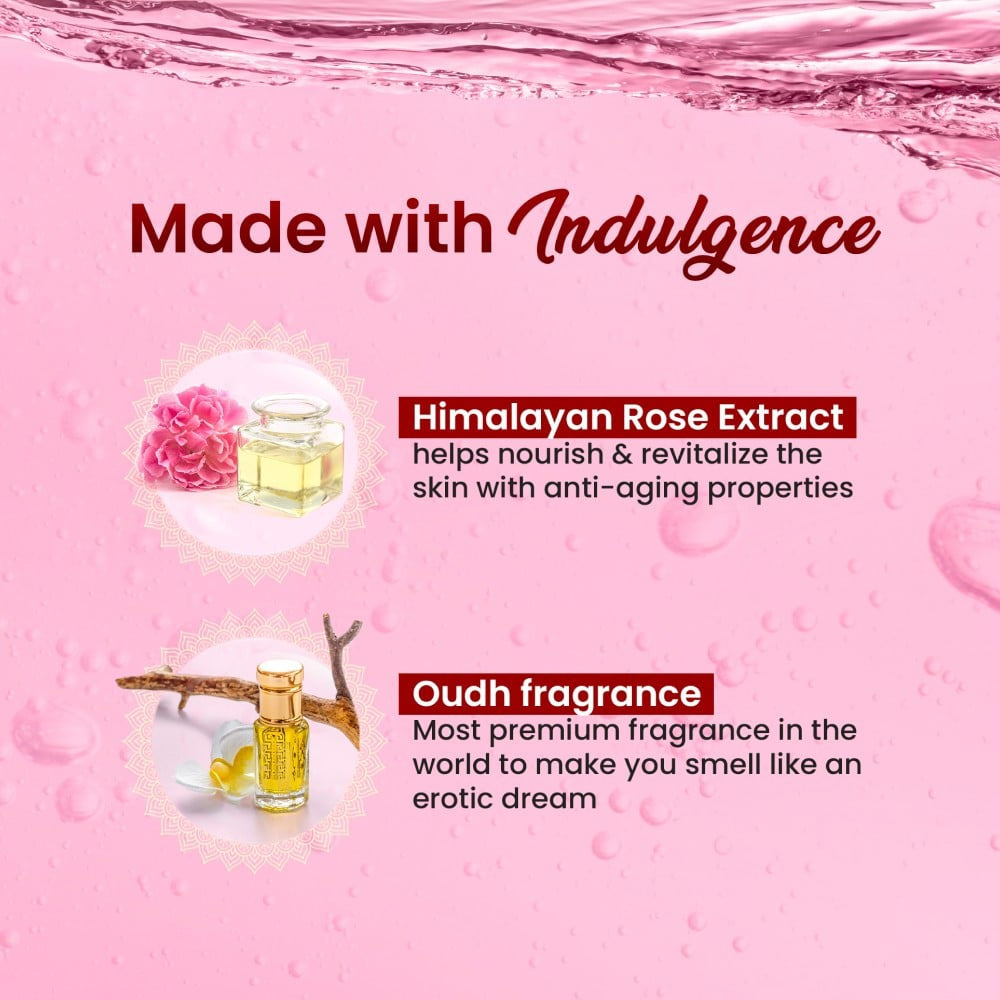 Dabur Gulabari Shower Gel (Himalayan Rose & Oudh) : 250 ml
