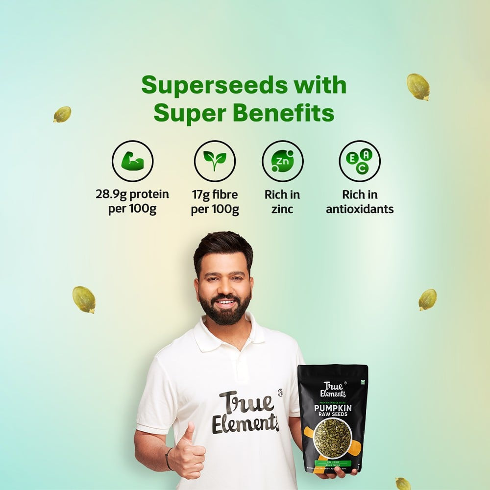 True Elements Raw Pumpkin Seeds : 250 g