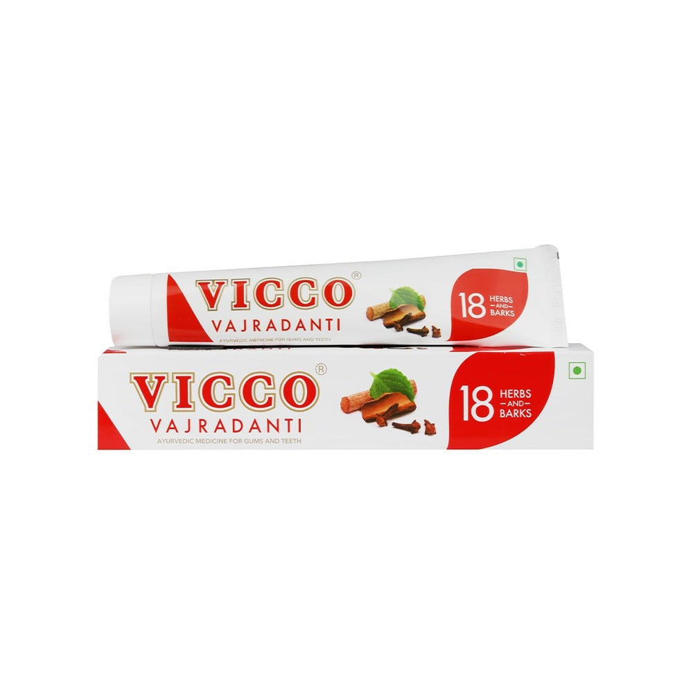 Vicco Vajradanti Ayurvedic Herbal Toothpaste : 100 g
