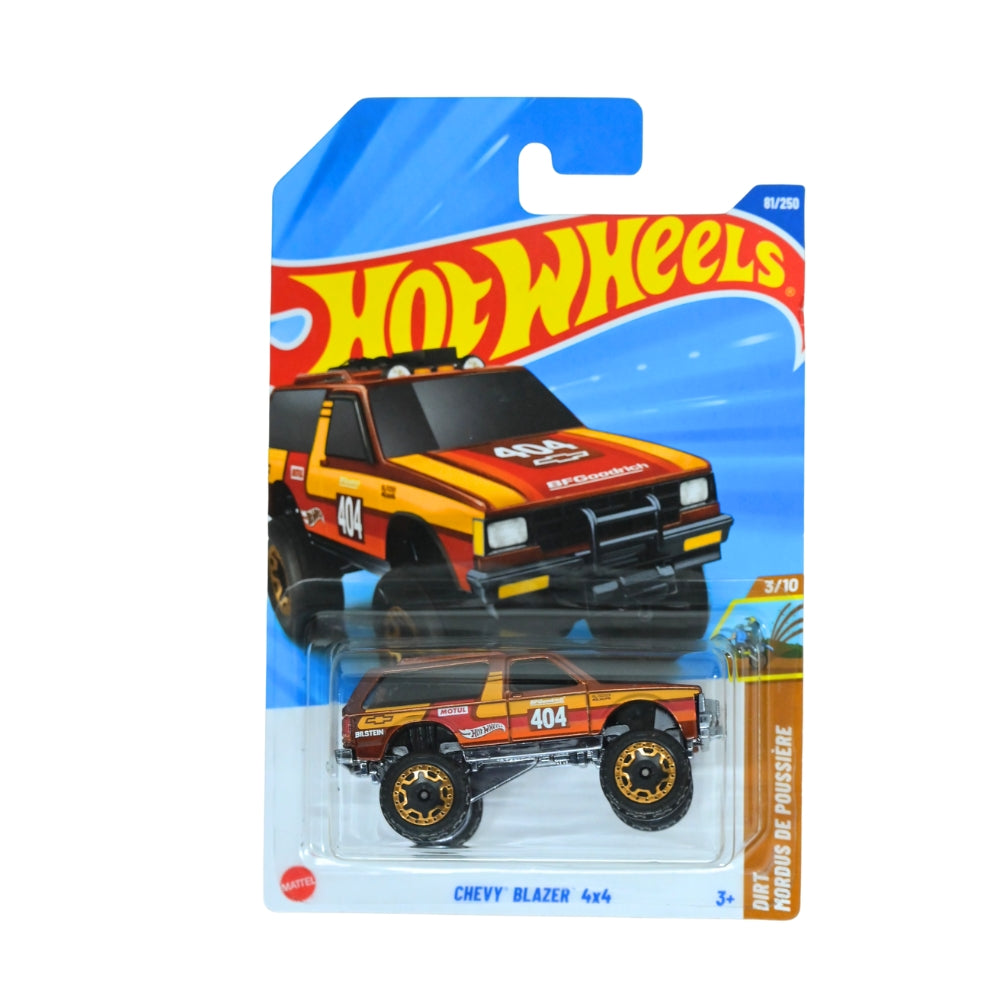 Chevy Blazer 4x4 (Brown) – Hot Wheels 2025 by Mattel