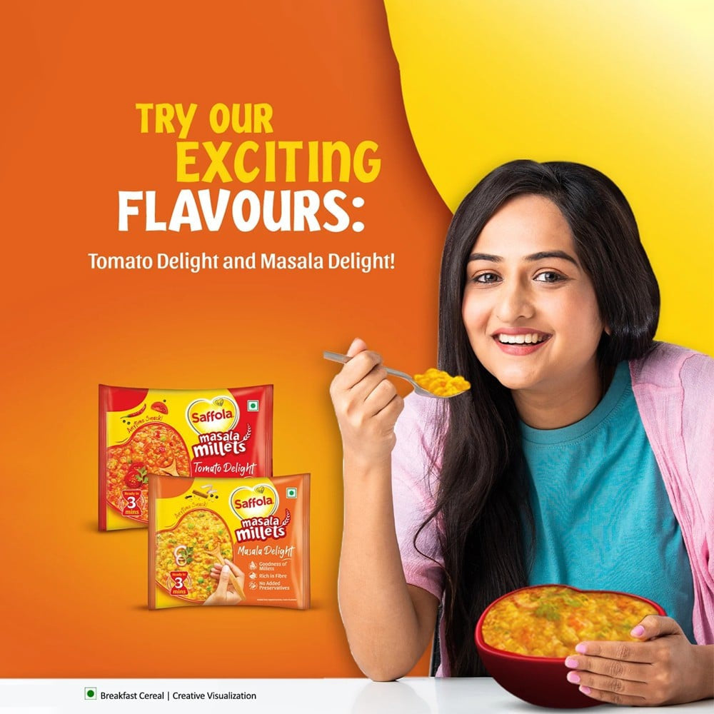 Saffola Masala Millet Delight : 35 g
