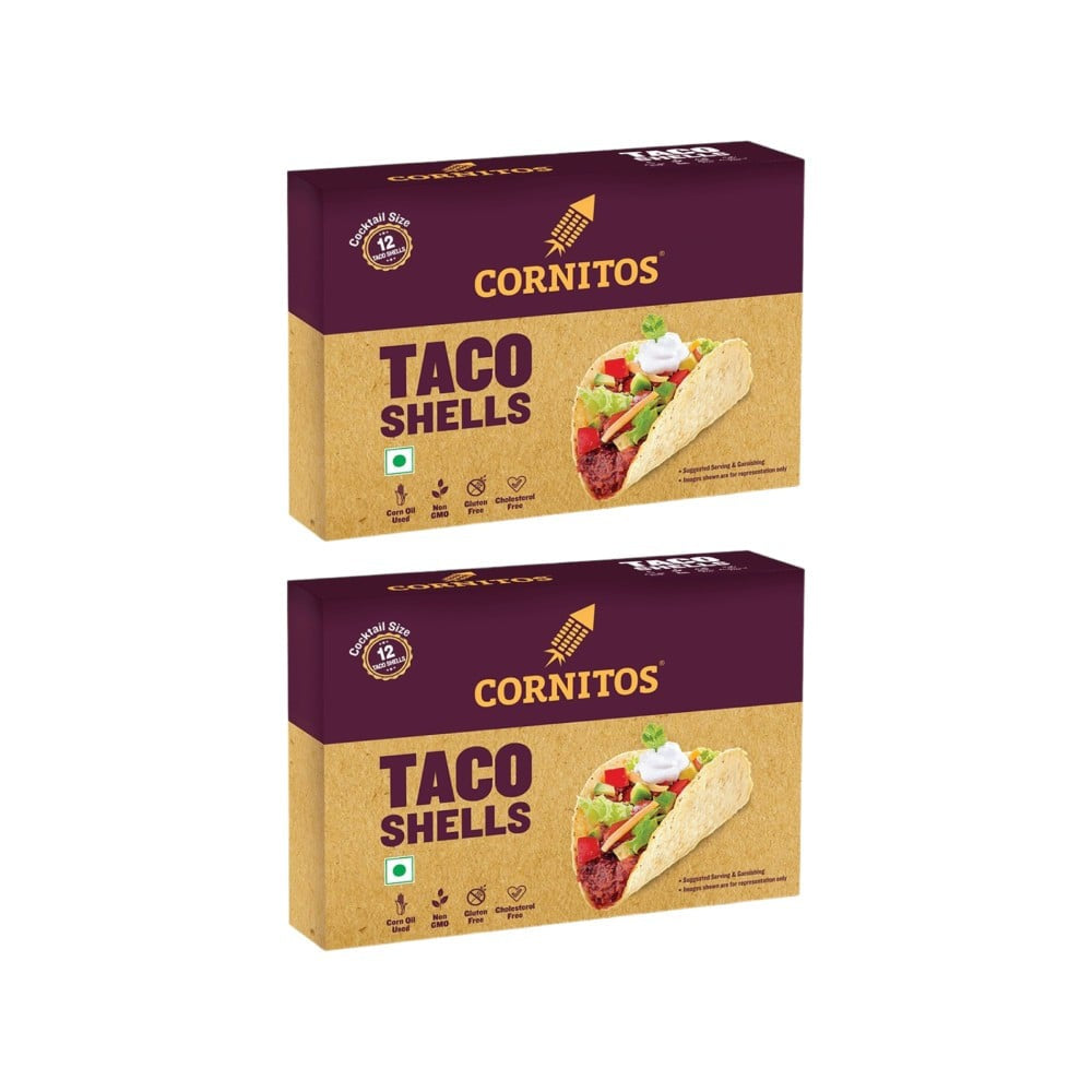 Cornitos Taco Shells - Pack of 2 : 2 x 1 pack (12 pieces)