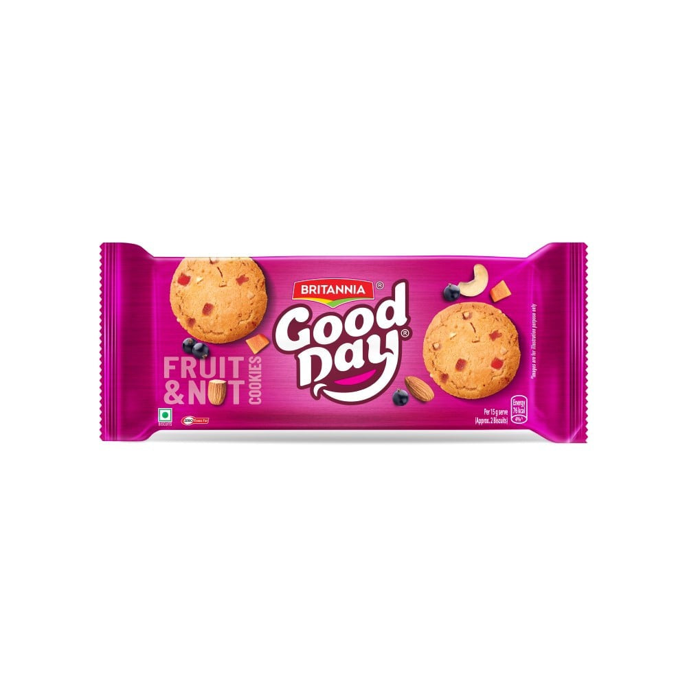 Britannia Good Day Fruit & Nut Cookies : 450 g