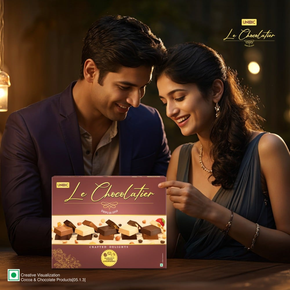 Unibic Le Chocolatier Assorted Chocolate Gift Pack : 168 g
