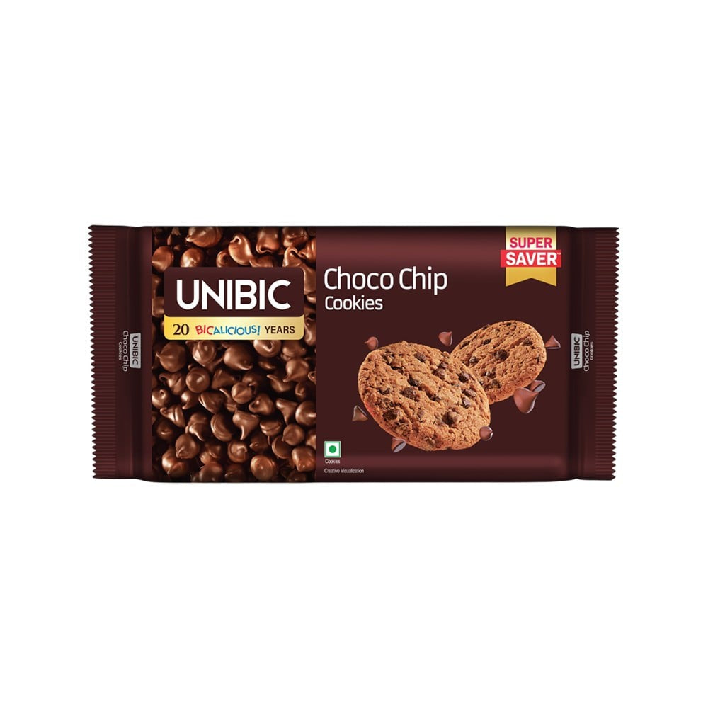 Unibic Choco Chip Cookies : 500 g