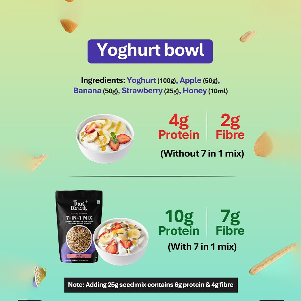 True Elements 7 in 1 Super Nut and Seeds Mix : 250 g