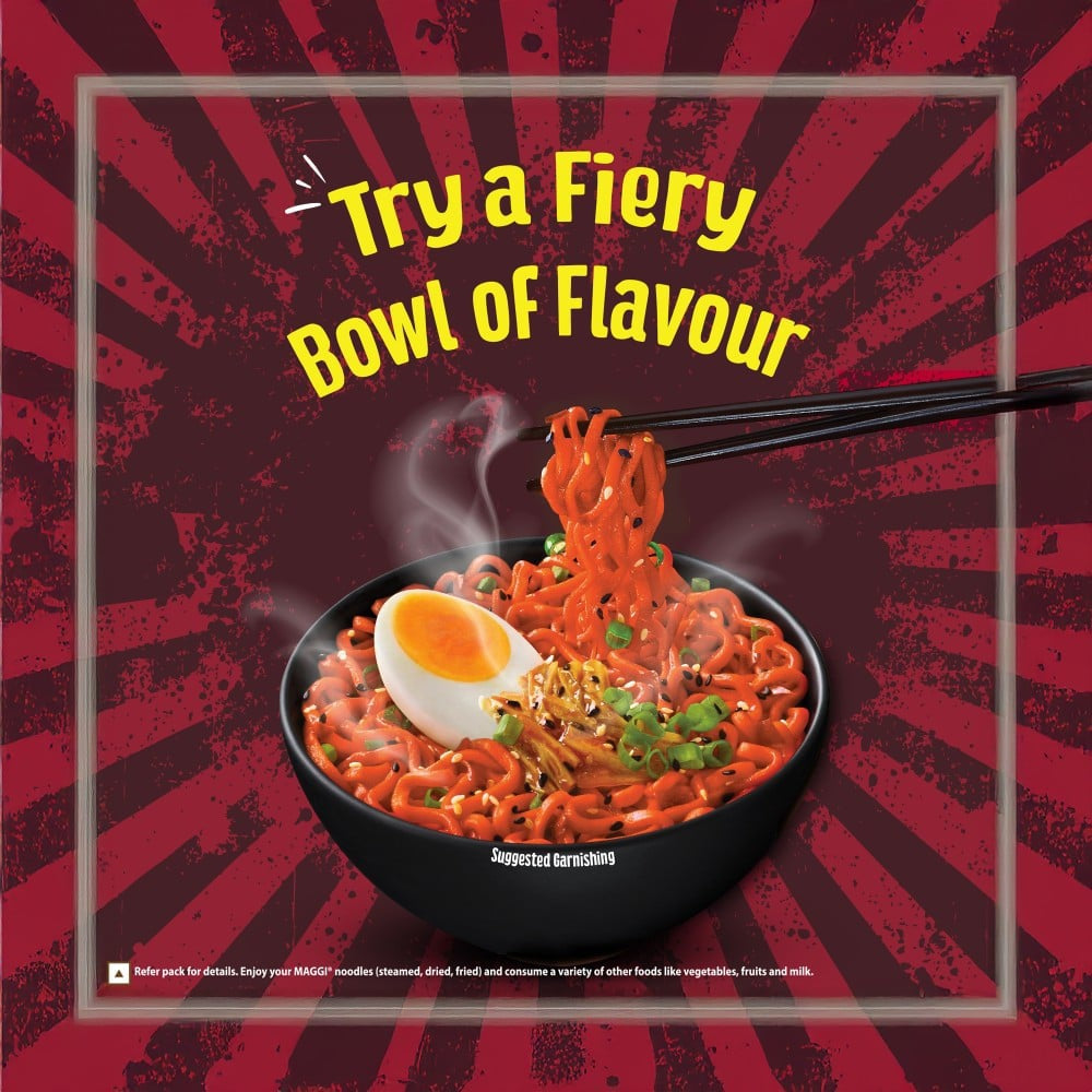 Maggi Korean BBQ Chicken Instant Noodles : 90 g