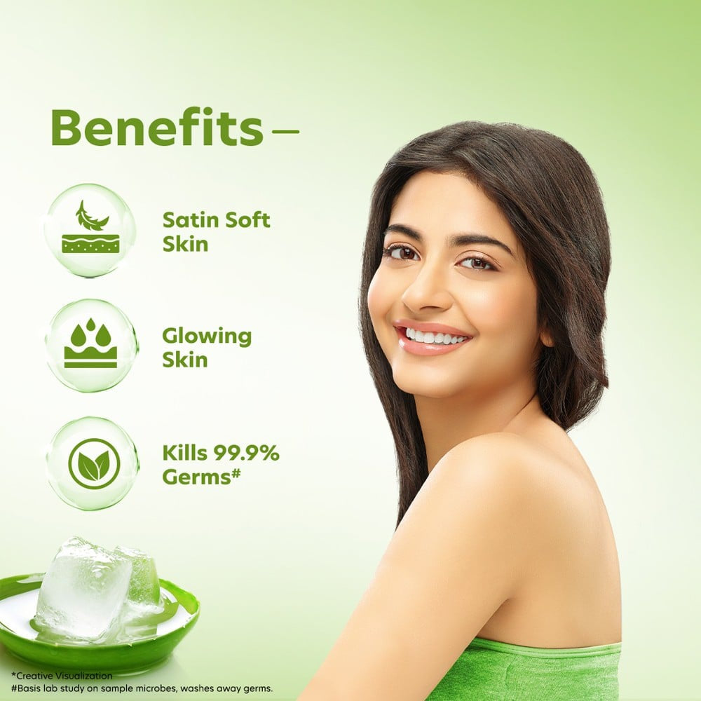 Vivel Aloe Vera Bathing Soap - Pack of 4 : 4 x 150 g