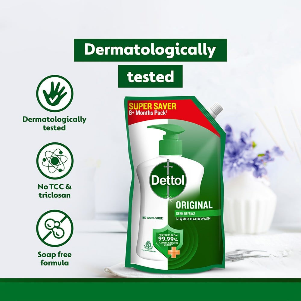 Dettol Original Hand Wash Refill : 675 ml