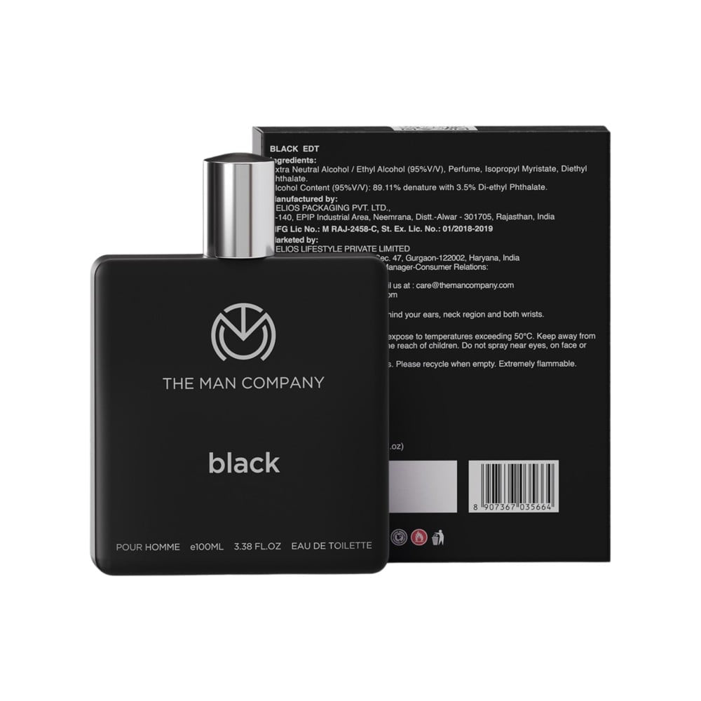 The Man Company Black Eau de Toilette : 100 ml