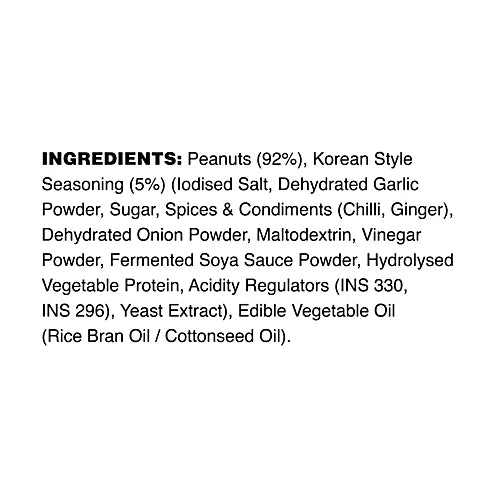 Taali Roasted Peanuts - Korean Style, 140 g