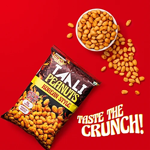 Taali Roasted Peanuts - Korean Style, 140 g