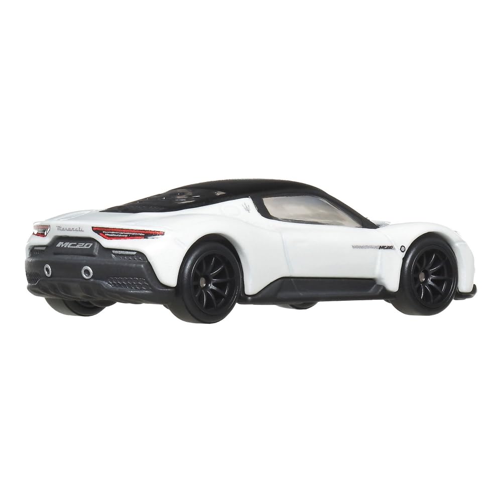 Maserati MC20 (White) – Hot Wheels Boulevard Premium 2025 by Mattel